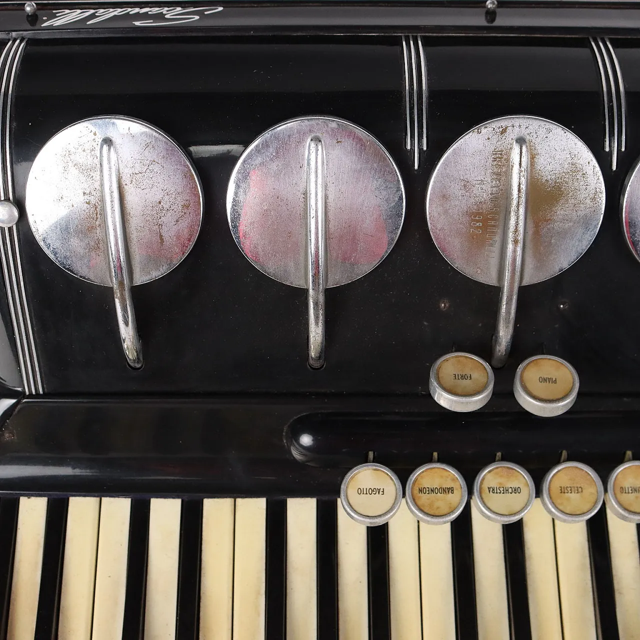 Scandalli 96 bass accordion, 1950s 7