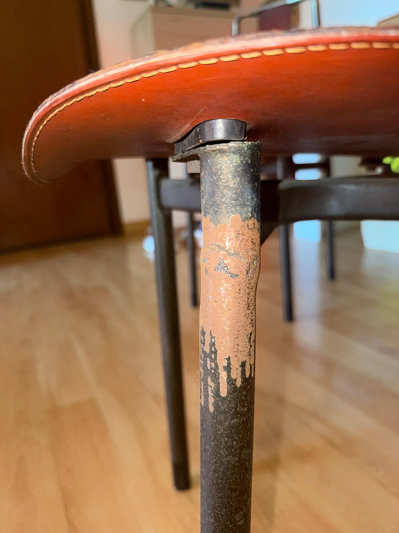 4 sedie Zanotta Irma di Achille Castiglioni, anni '80 8