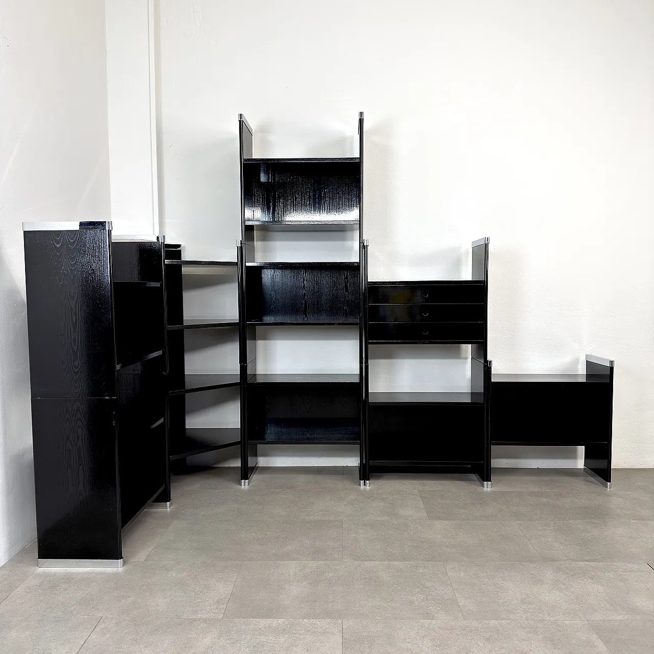 Libreria modulare Nippon di H. Miyagima per La Linea, Italia anni '70 3