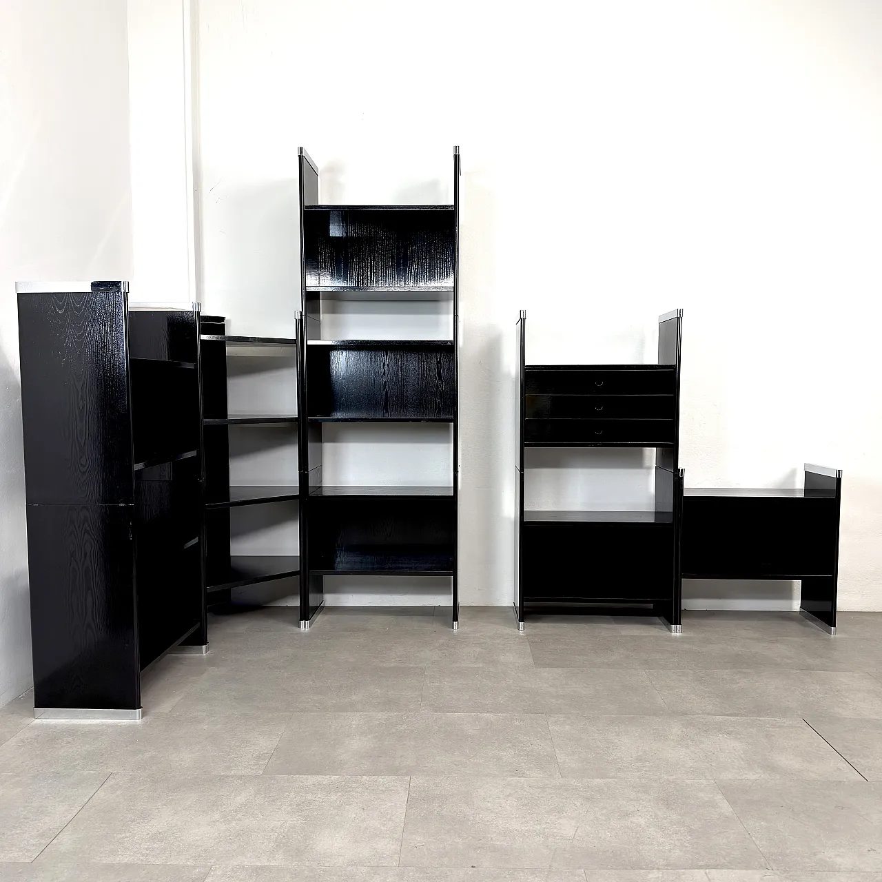 Libreria modulare Nippon di H. Miyagima per La Linea, Italia anni '70 5