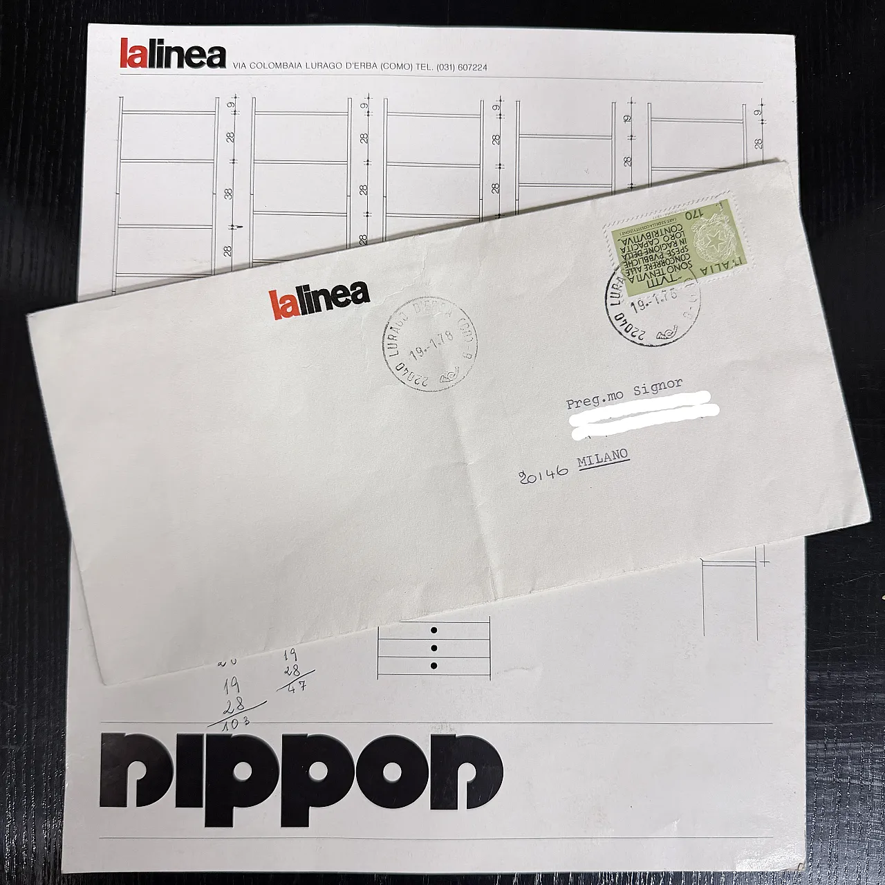 Libreria modulare Nippon di H. Miyagima per La Linea, Italia anni '70 22