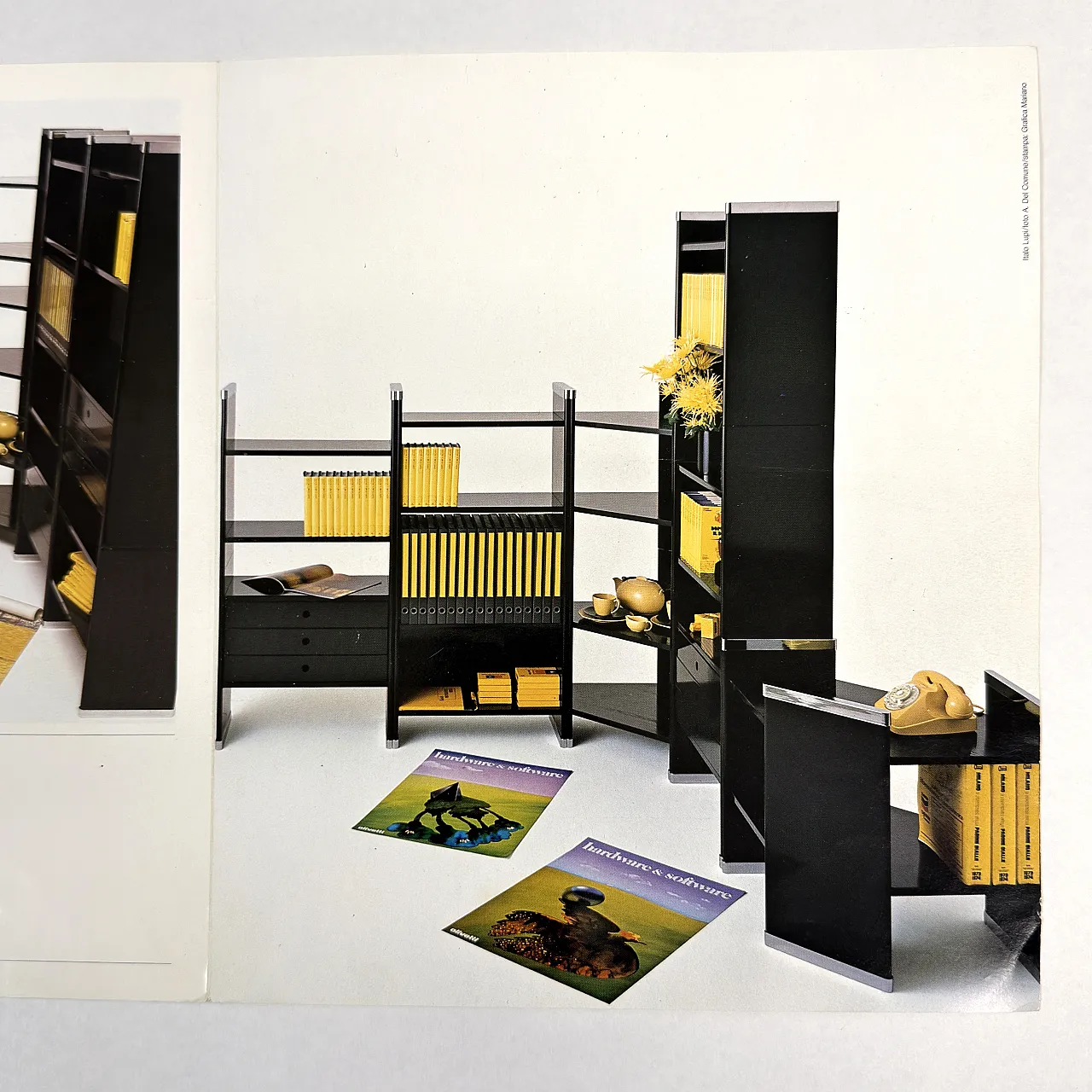 Libreria modulare Nippon di H. Miyagima per La Linea, Italia anni '70 25