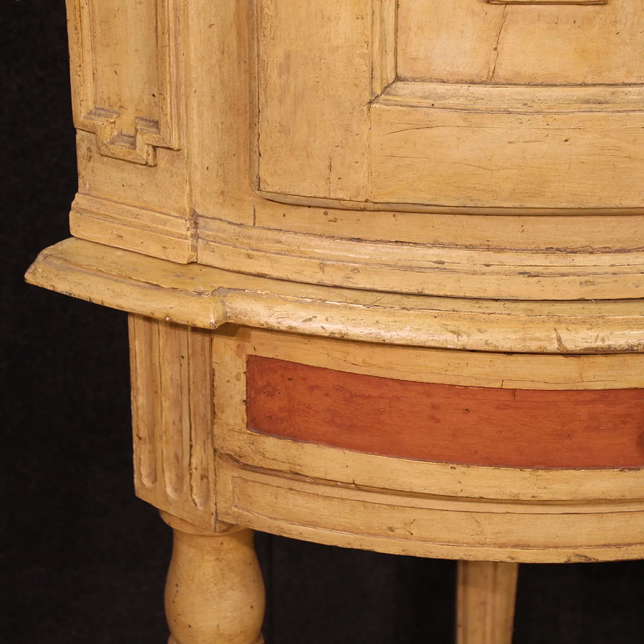 Angoliera laccata Luigi XVI, '700 6