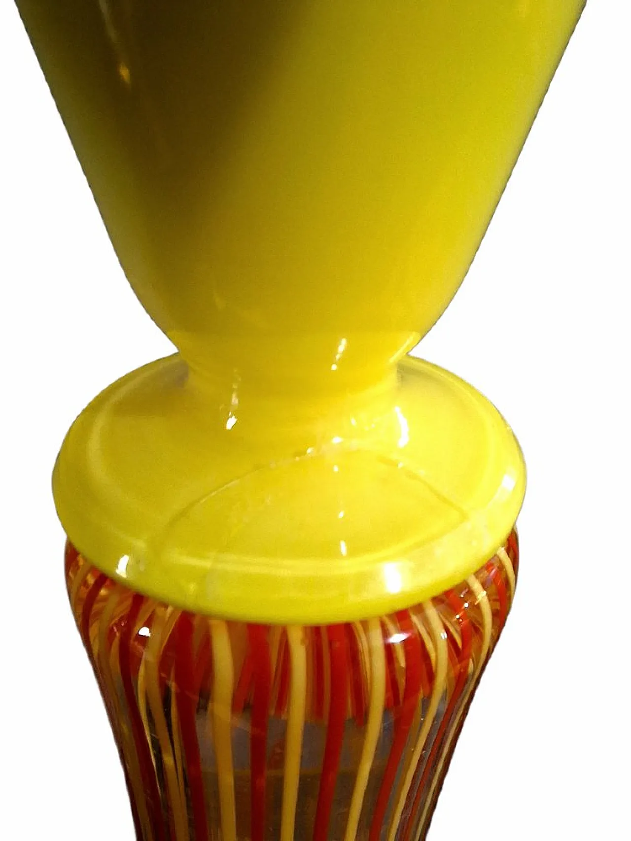 Blown glass model 4498 bottle by Paolo Venini for Venini, 1950s 5