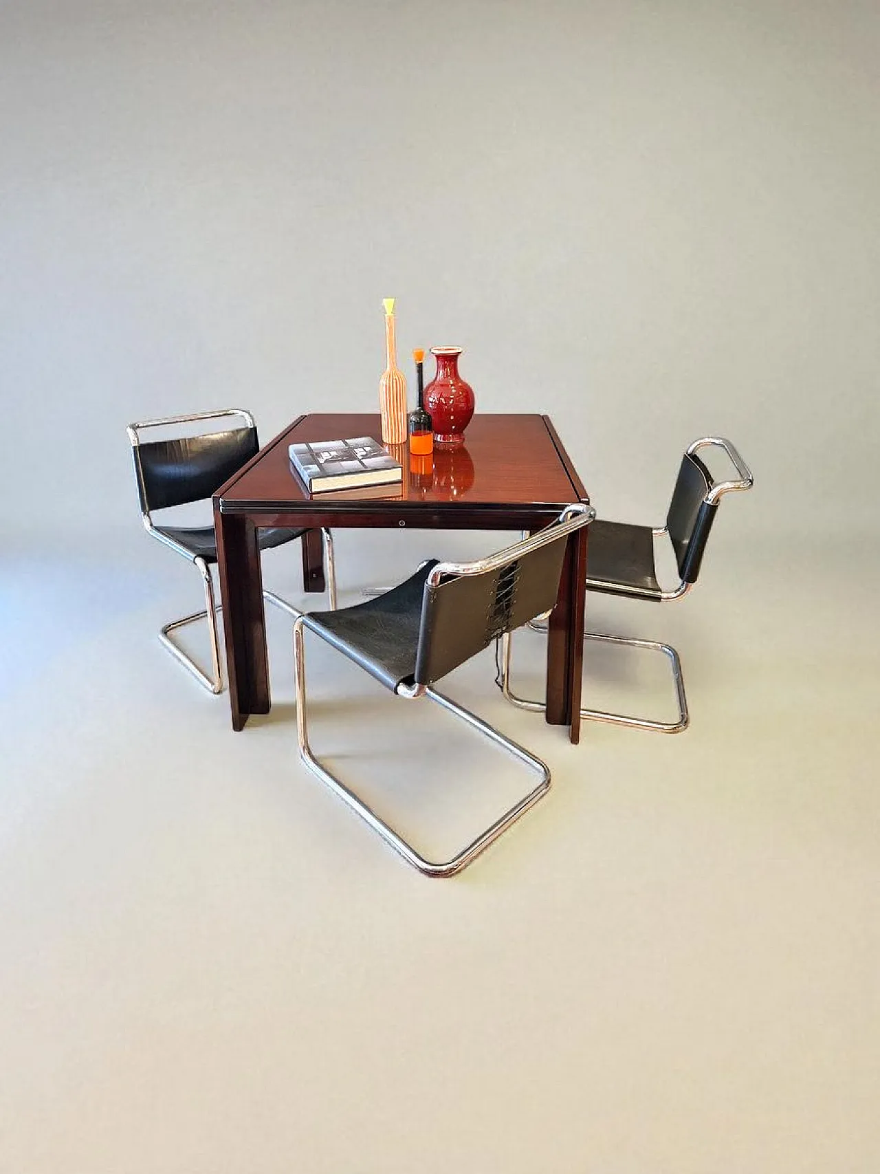 Model 778 extendable table by Afra and Tobia Scarpa for Cassina, 1970s 6