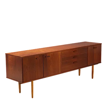 Credenza impiallacciata in teak, '900