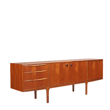 Credenza impiallacciata in teak, '900