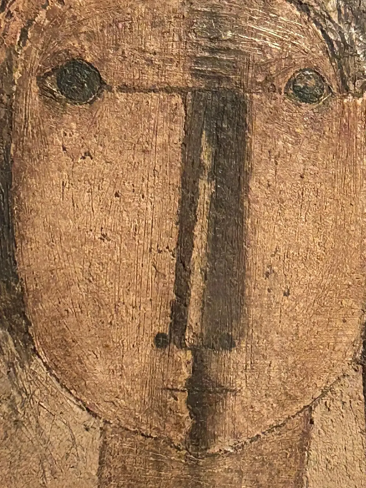 Figura essenziale di Antonio Mignozzi, olio su tela, fine '900 9