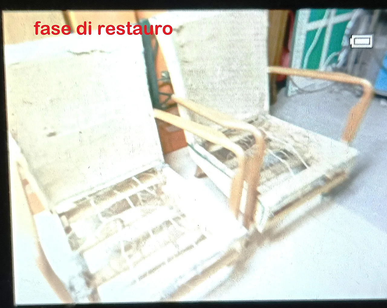 Pair of armchair 401 by Cassina walnut, calfskin, 50s 36