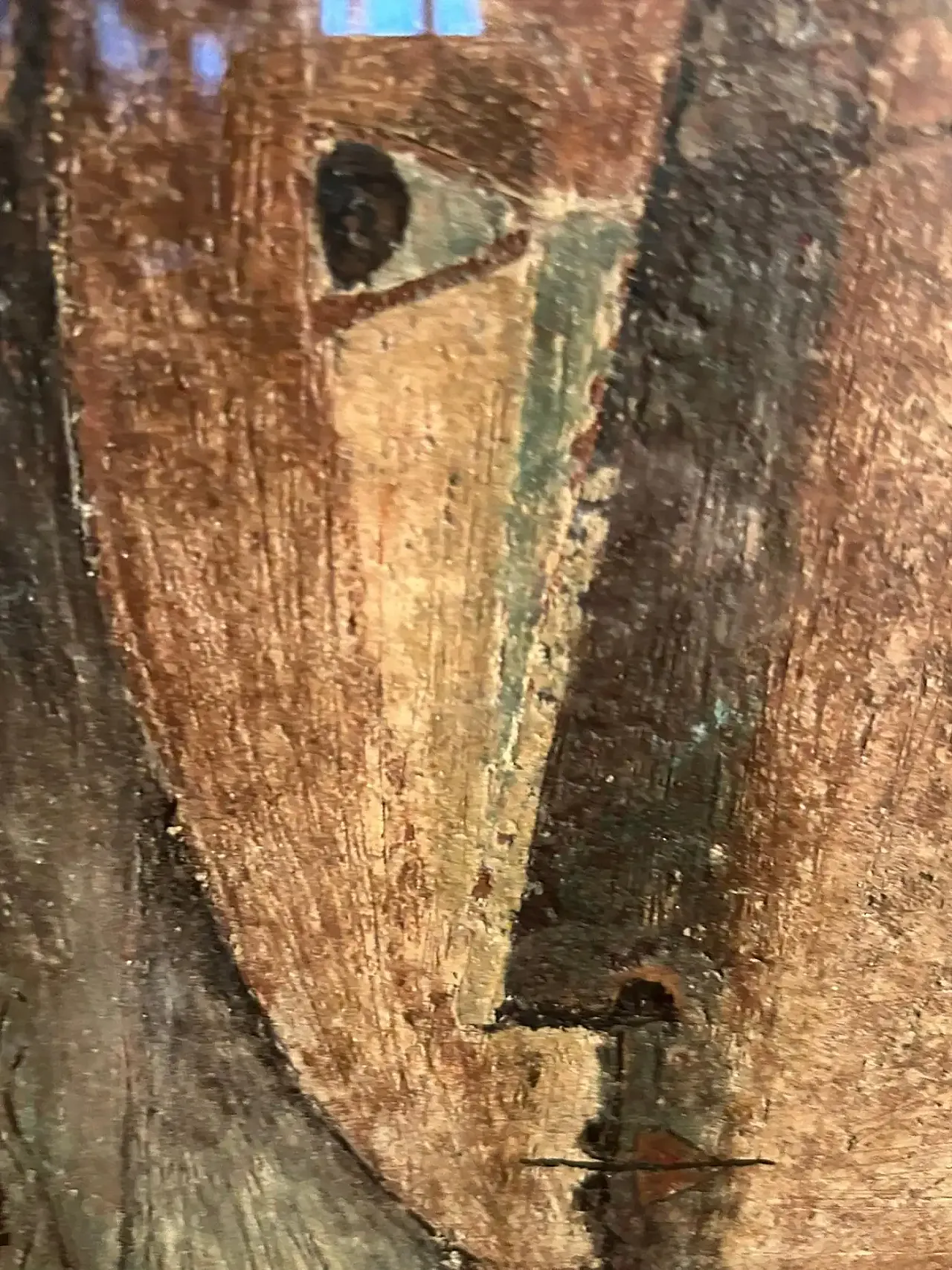 Figura Frontale di Antonio Mignozzi, olio su tela, fine '900 3