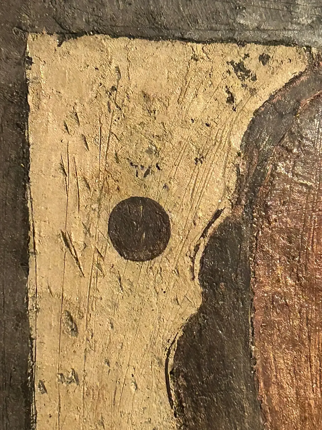 Figura Frontale di Antonio Mignozzi, olio su tela, fine '900 5