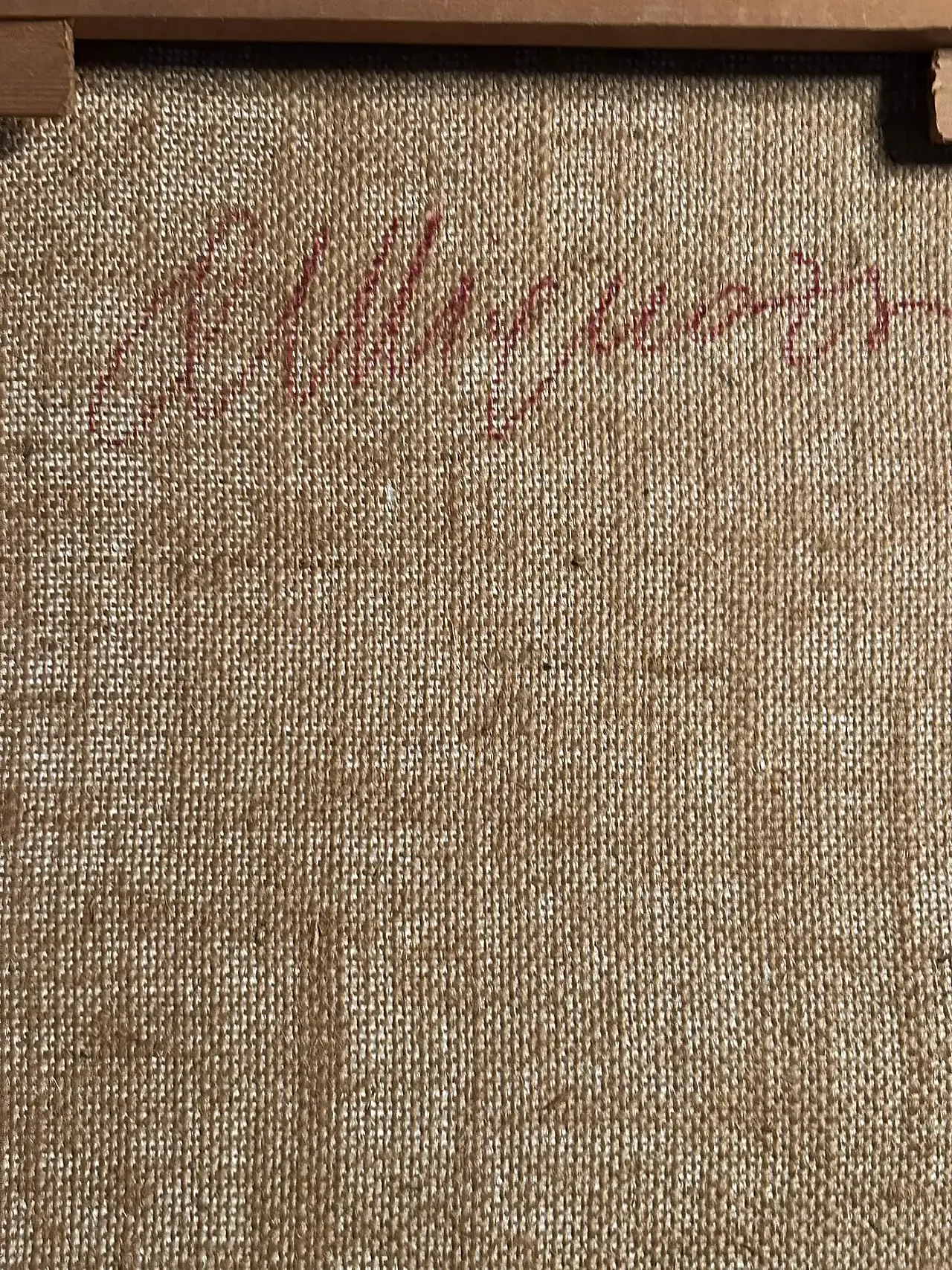 Figura Frontale di Antonio Mignozzi, olio su tela, fine '900 8