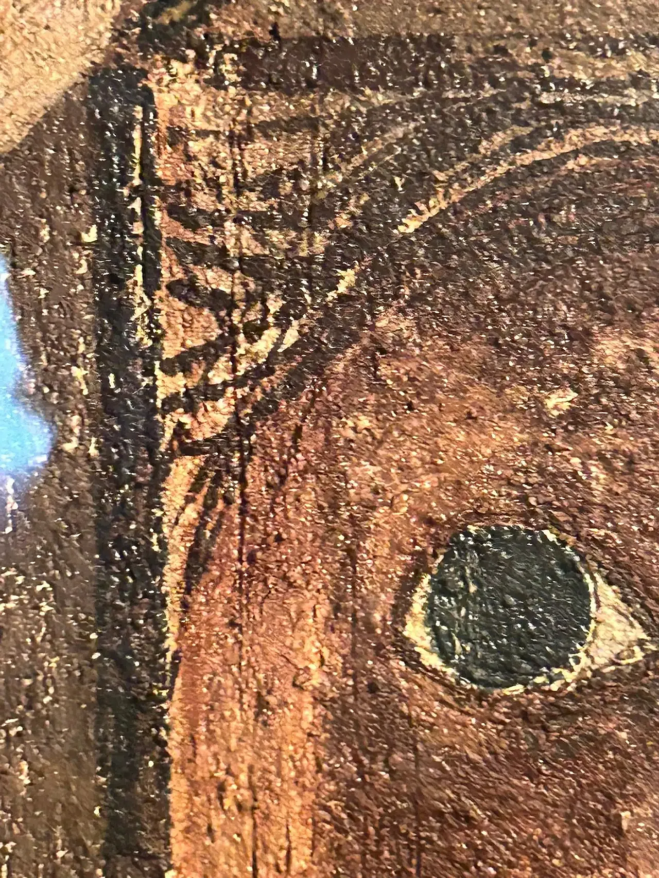 Figura con Mano di Antonio Mignozzi, olio su tela, fine '900 6