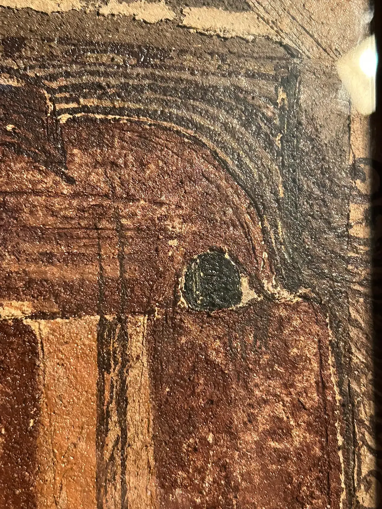 Figura con Mano di Antonio Mignozzi, olio su tela, fine '900 8