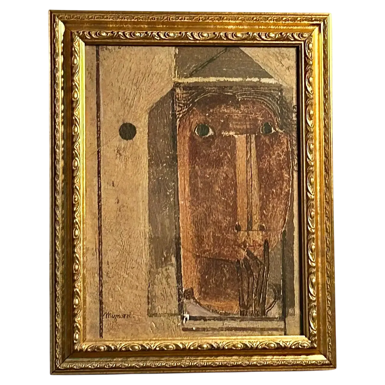 Figura con Mano di Antonio Mignozzi, olio su tela, fine '900 10