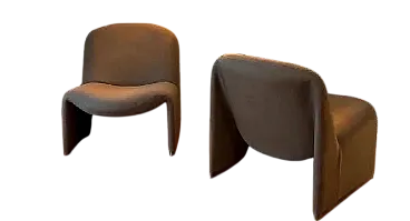 4 Sedie Alky di Giancarlo Piretti, anni '70