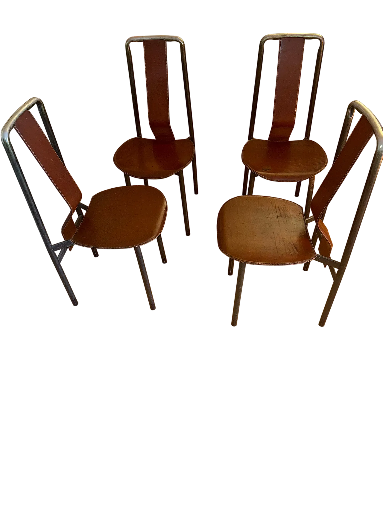 4 sedie Zanotta Irma di Achille Castiglioni, anni '80 10