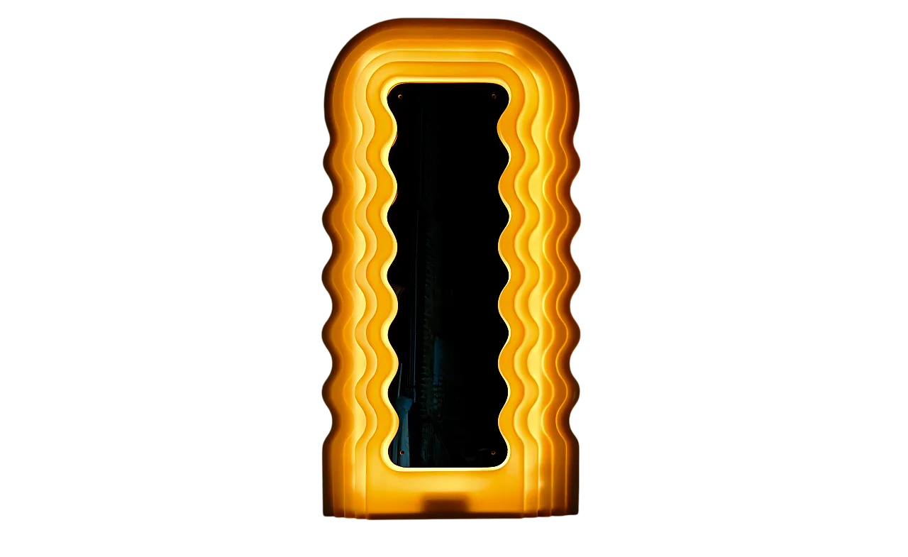 Specchio "Ultrafragola" di Ettore Sottsass per Poltronova, anni '70, 1a Ed. 15