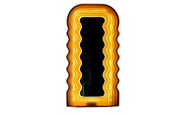 Specchio Ultrafragola di Ettore Sottsass per Poltronova, anni '70, 1a Ed.