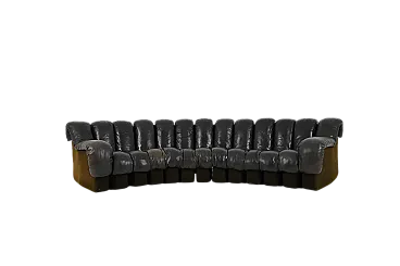 Divano DS-600 di Berger, Peduzzi, Vogt & Ulrich per De Sede, 1970