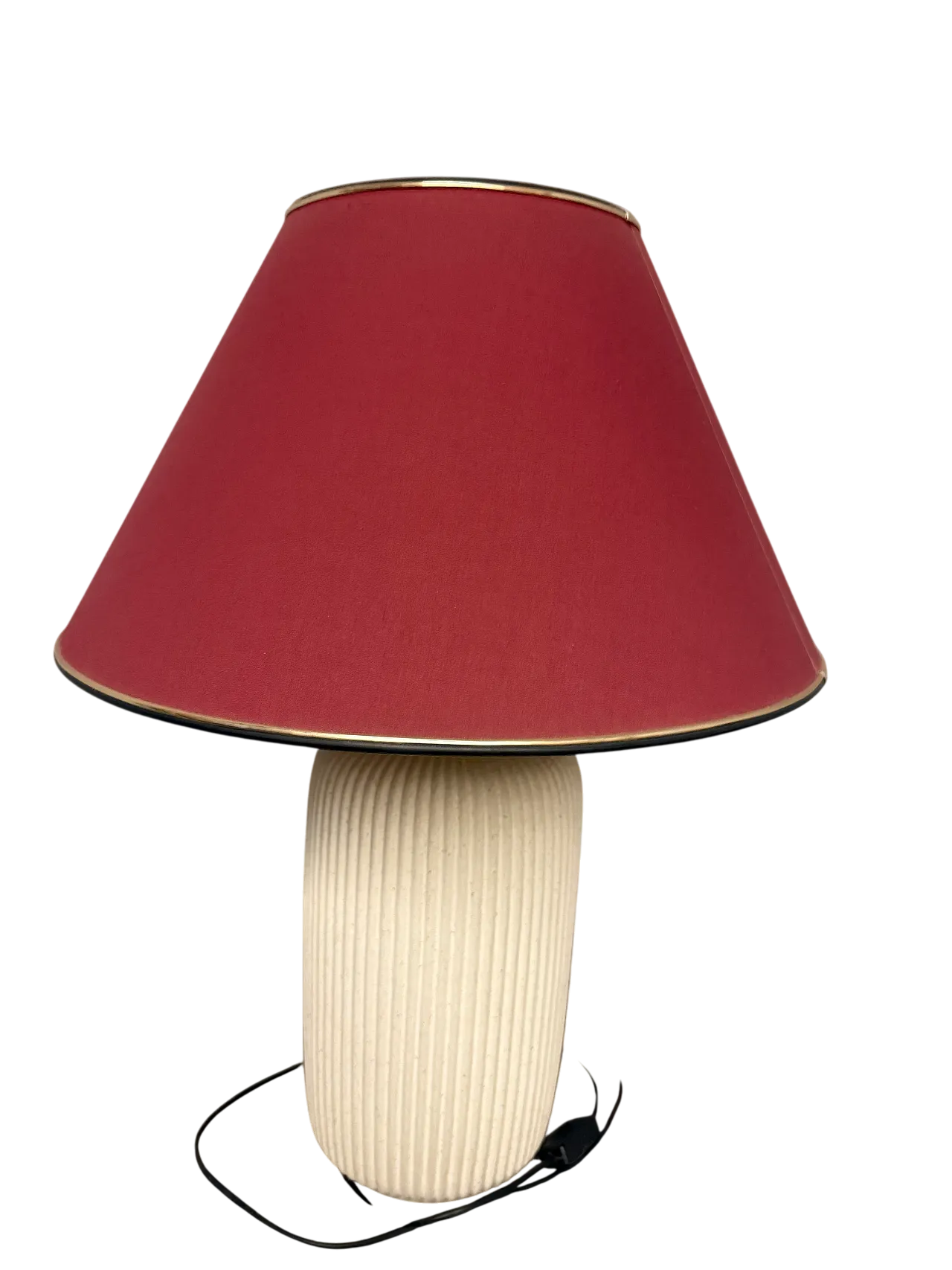 Ceramic lamp marble effect, 20th century 8