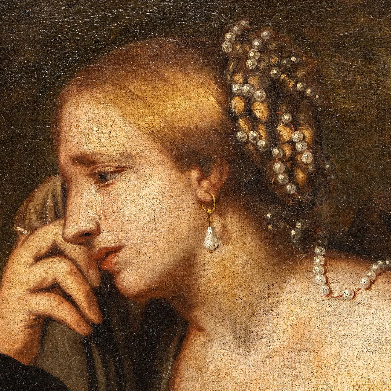 Scena biblica, olio su tela, '700 3