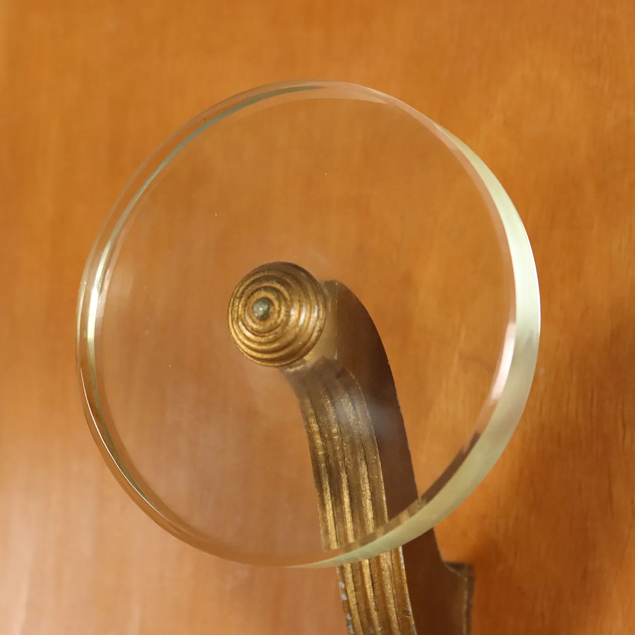 Appendiabiti con base in legno impiallacciato pioppo, '900 5