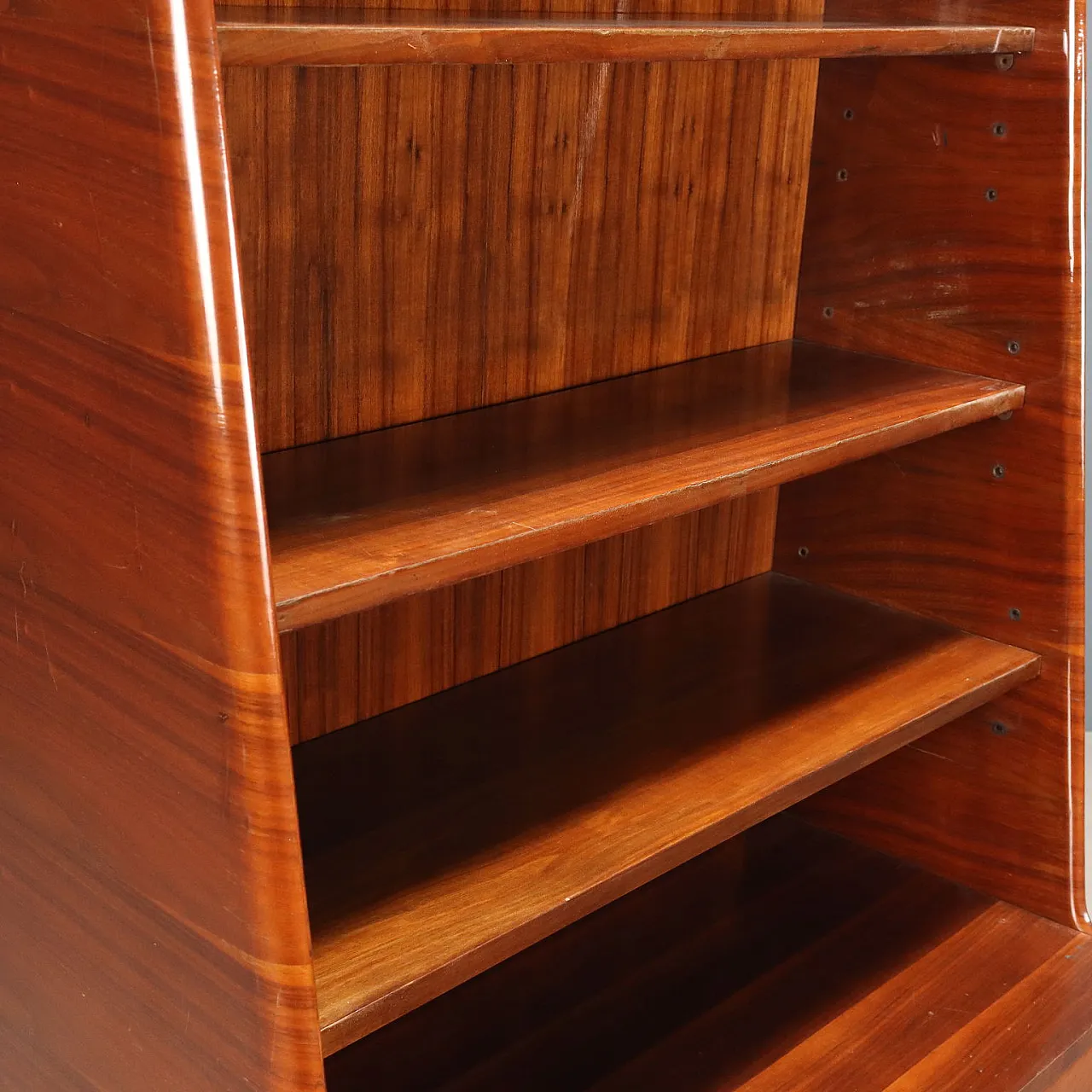 Mobile impiallacciato in mogano, '900 6