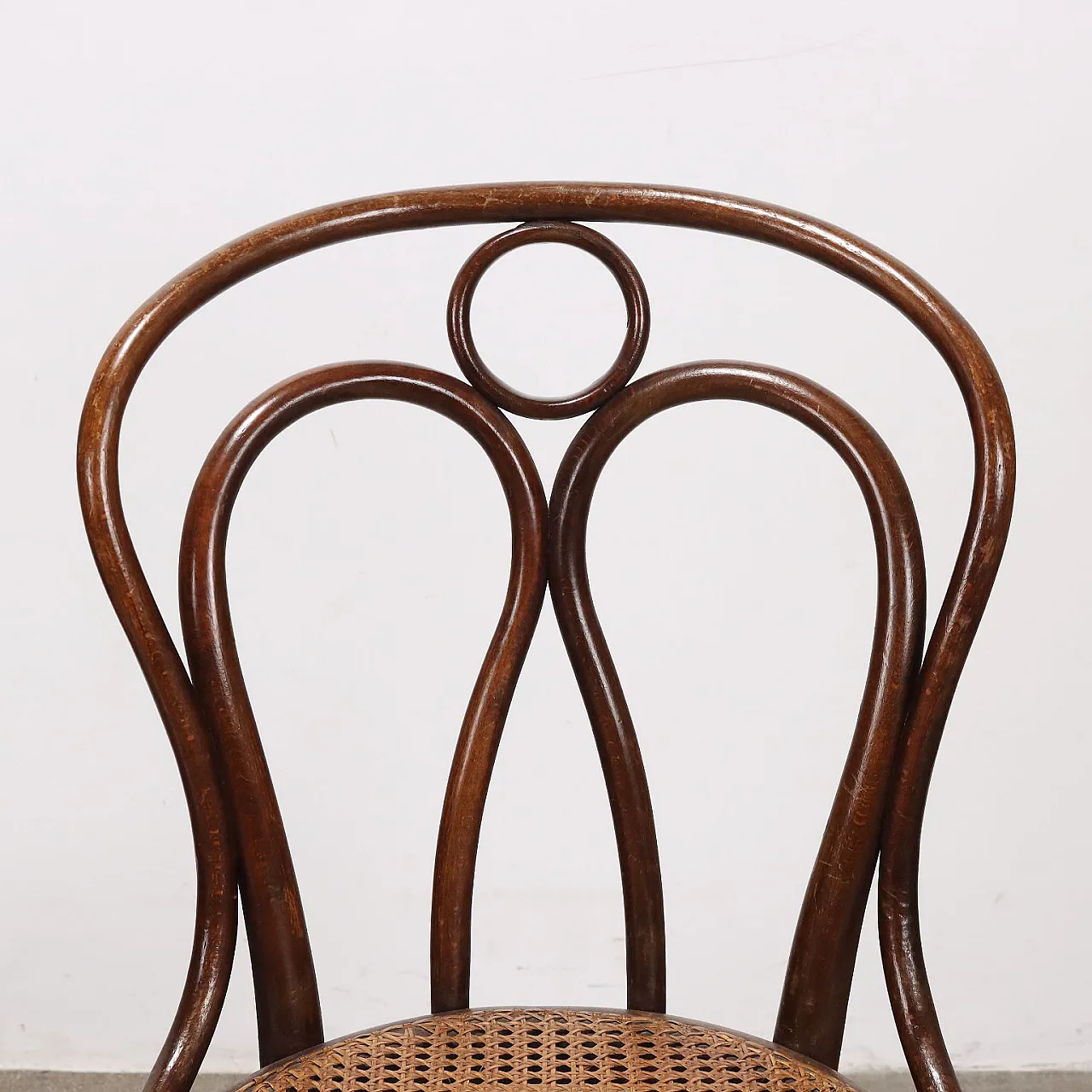 8 sedie J & J Kohn in faggio, '800 3