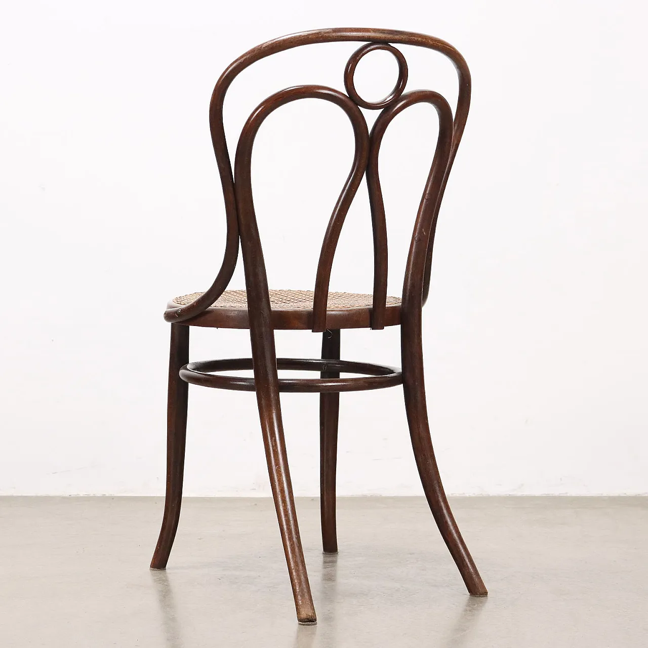 8 sedie J & J Kohn in faggio, '800 7