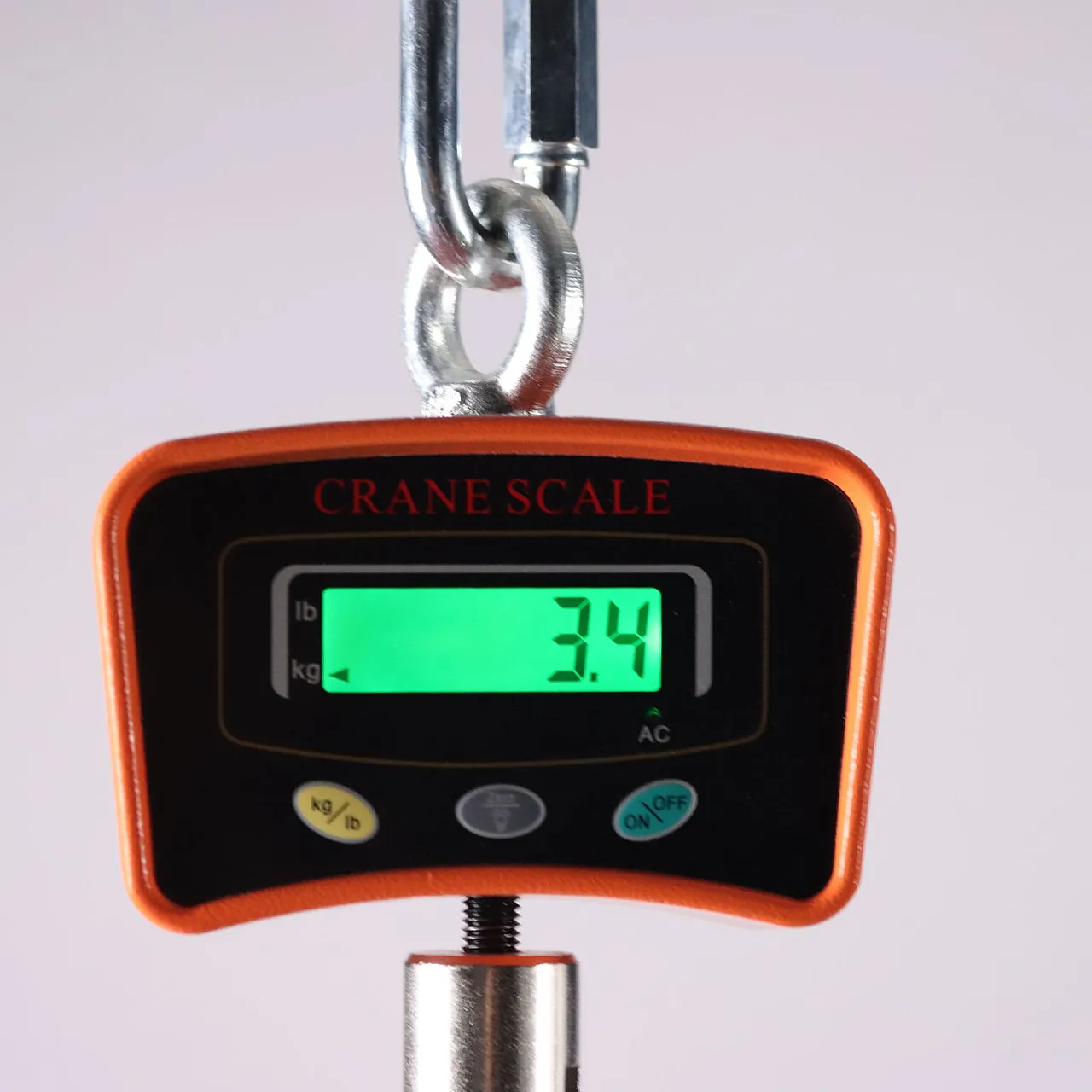 Lacquered metal chandelier with glass shade, 1960s 9