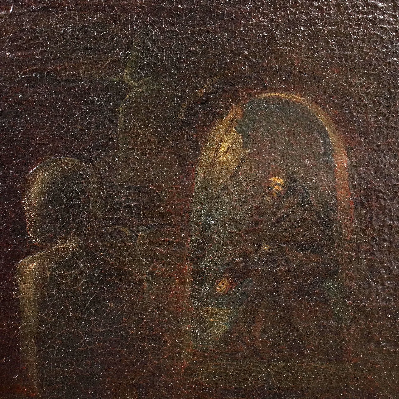 Dipinto olio su tela, '700 8