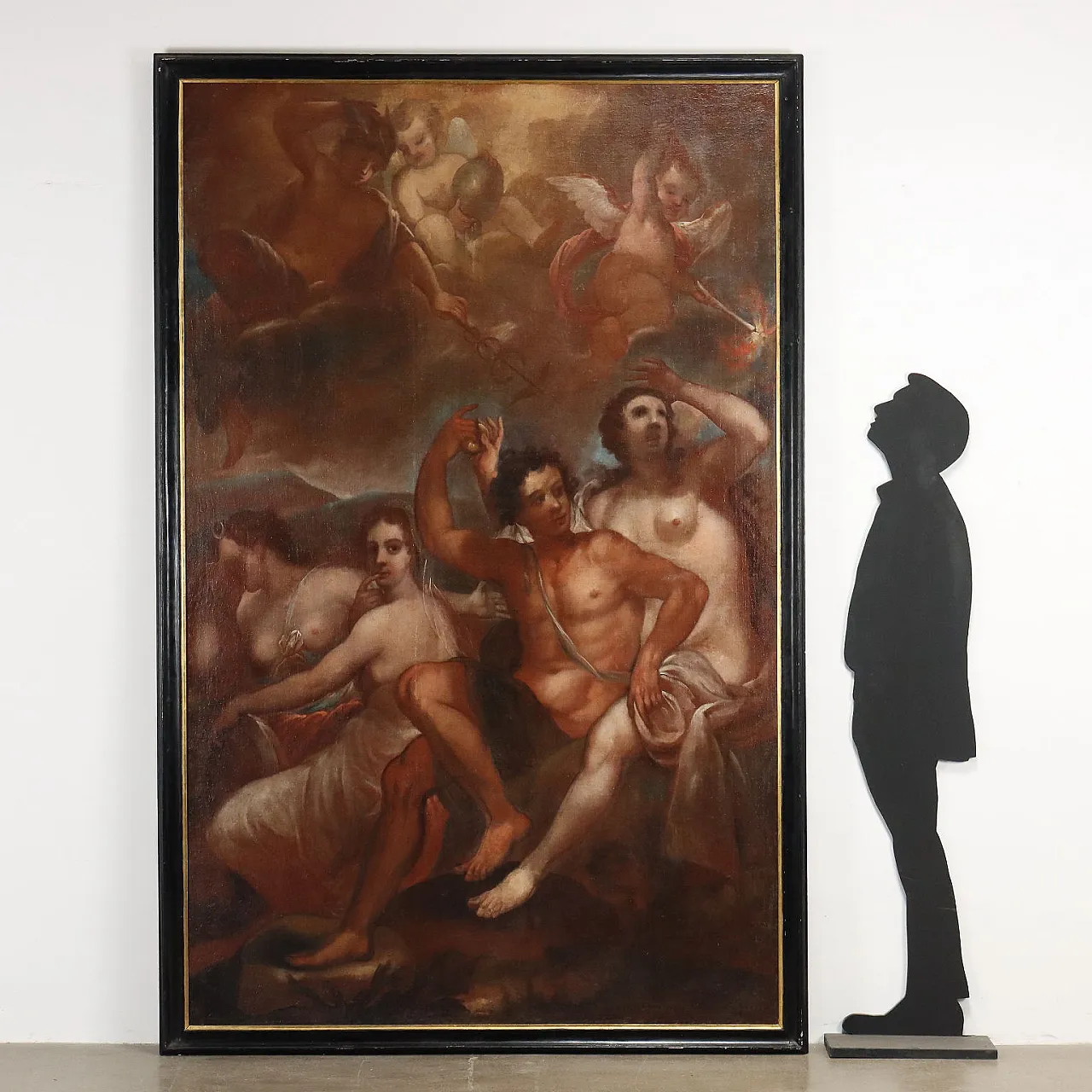 Il Giudizio di Paride, olio su tela, '700 2