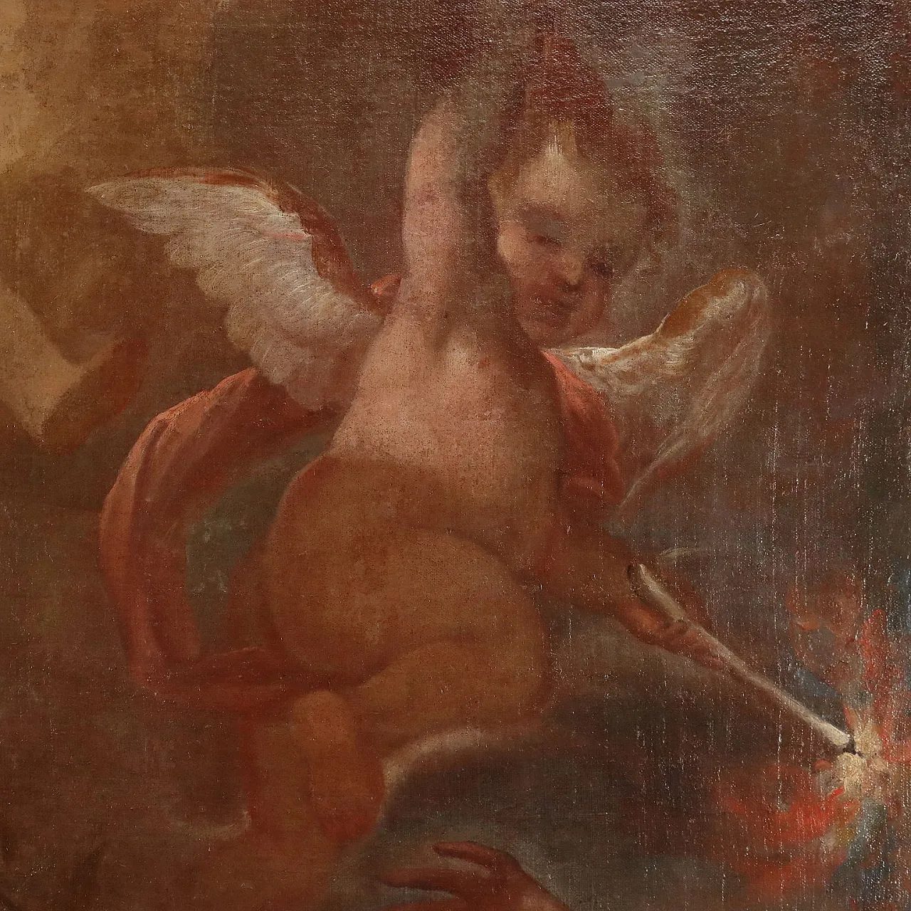 Il Giudizio di Paride, olio su tela, '700 5