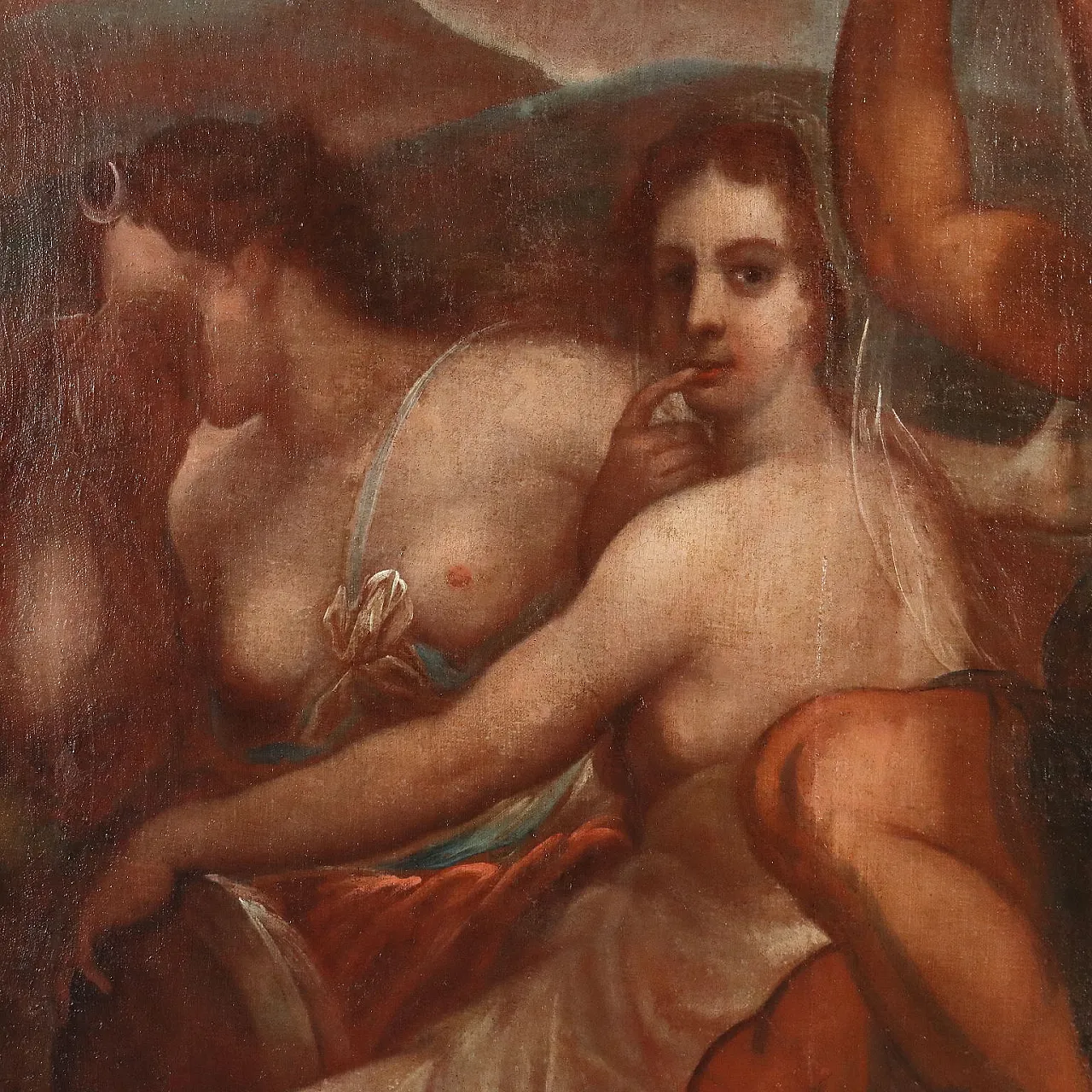 Il Giudizio di Paride, olio su tela, '700 7