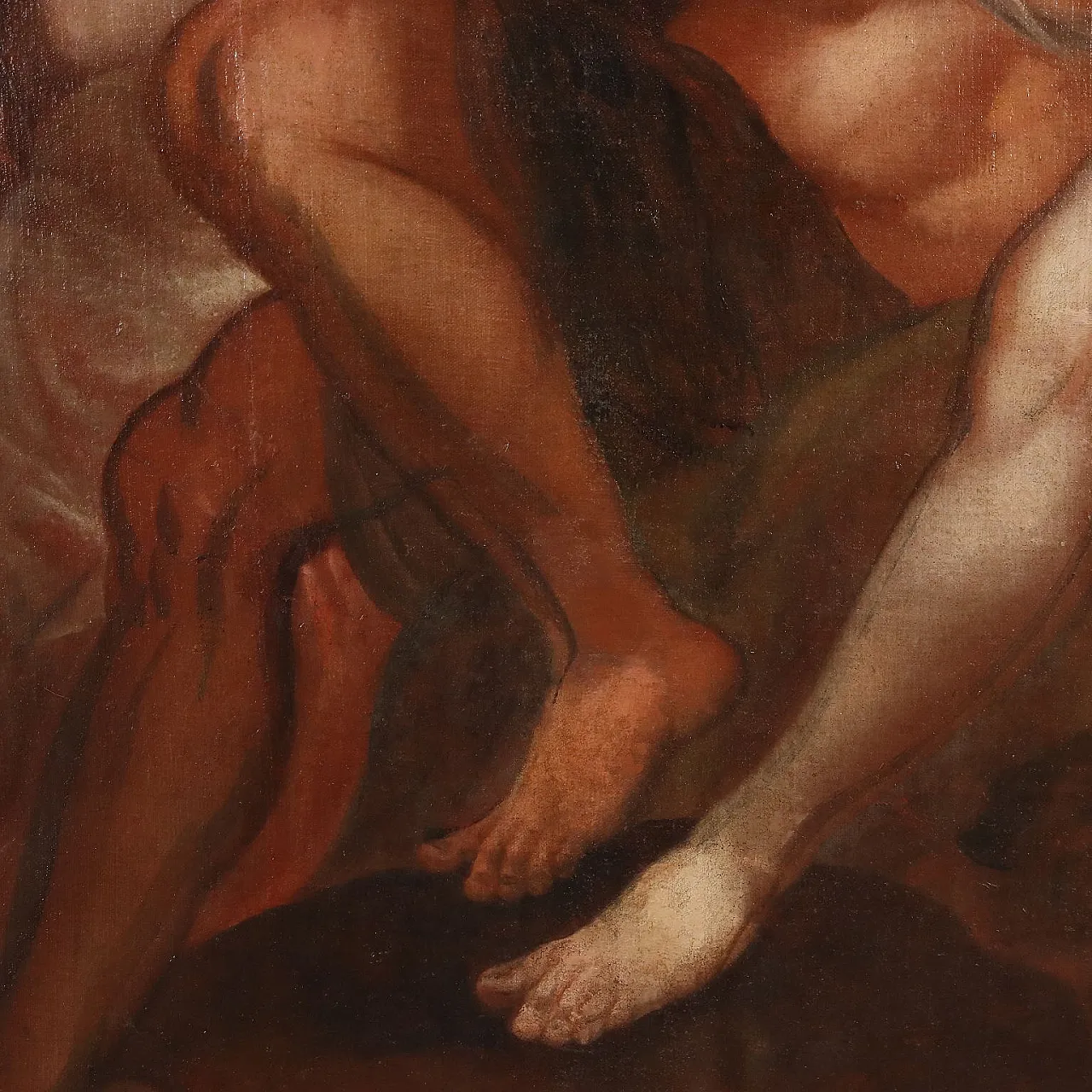 Il Giudizio di Paride, olio su tela, '700 8