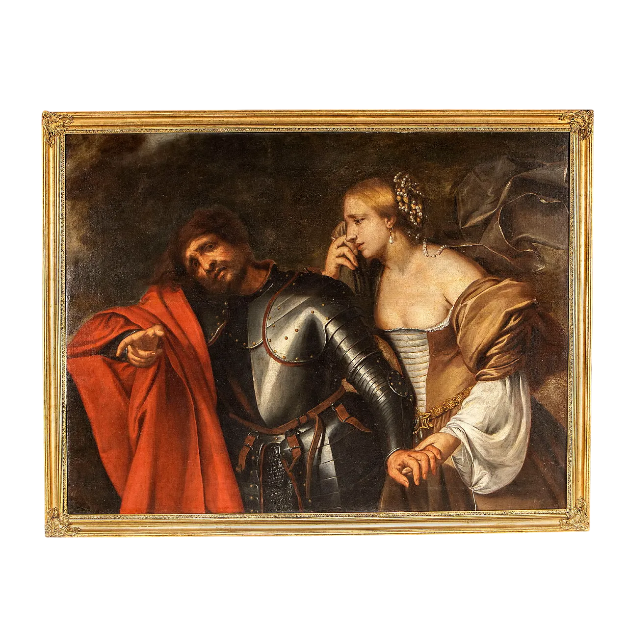 Scena biblica, olio su tela, '700 8