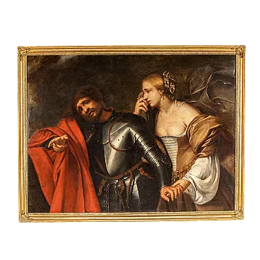 Scena biblica, olio su tela, '700