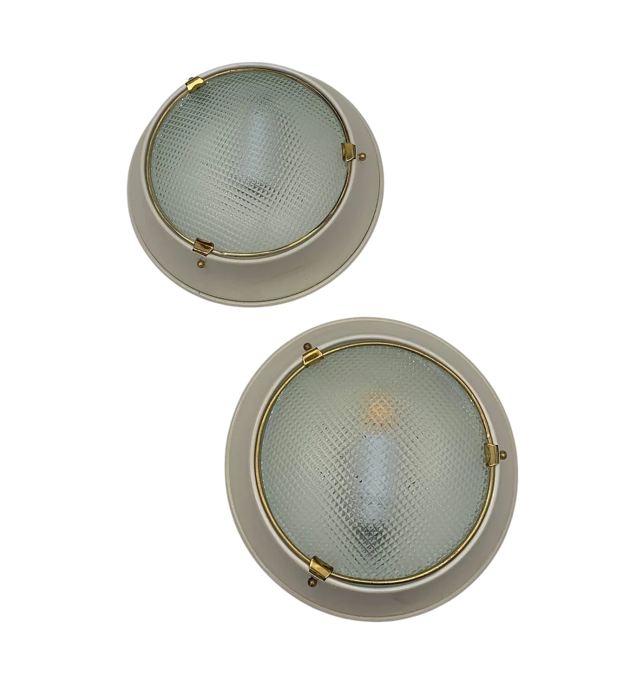 Coppia di applique attribuite a Fontana Arte, anni '60 5