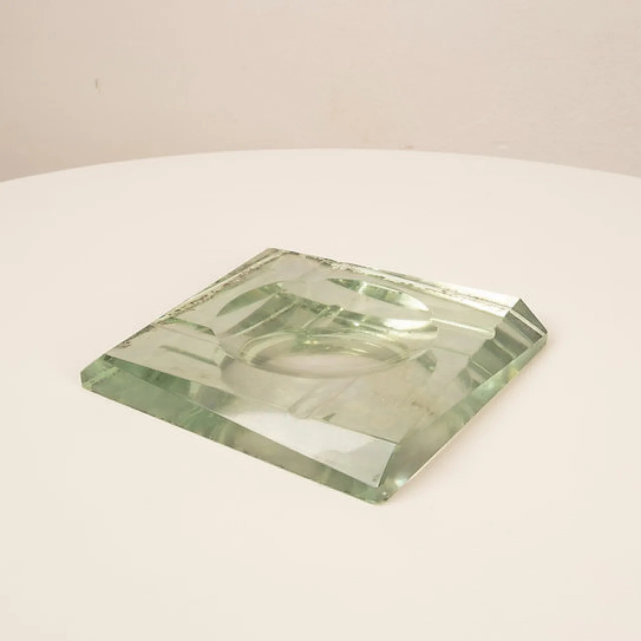 Posacenere in cristallo di Pietro Chiesa per Fontana Arte, anni '40 1