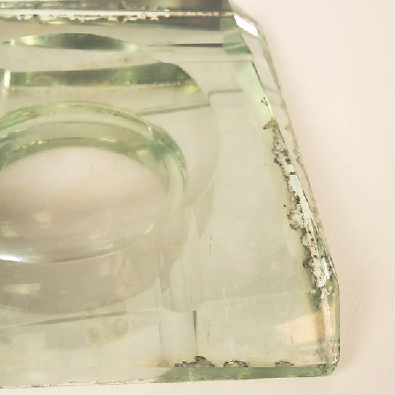 Posacenere in cristallo di Pietro Chiesa per Fontana Arte, anni '40 5