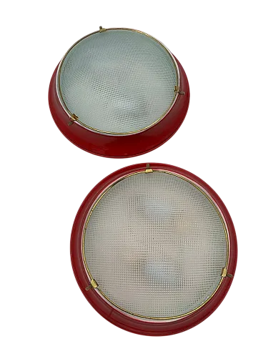 Coppia di applique attribuite a Fontana Arte, anni '60