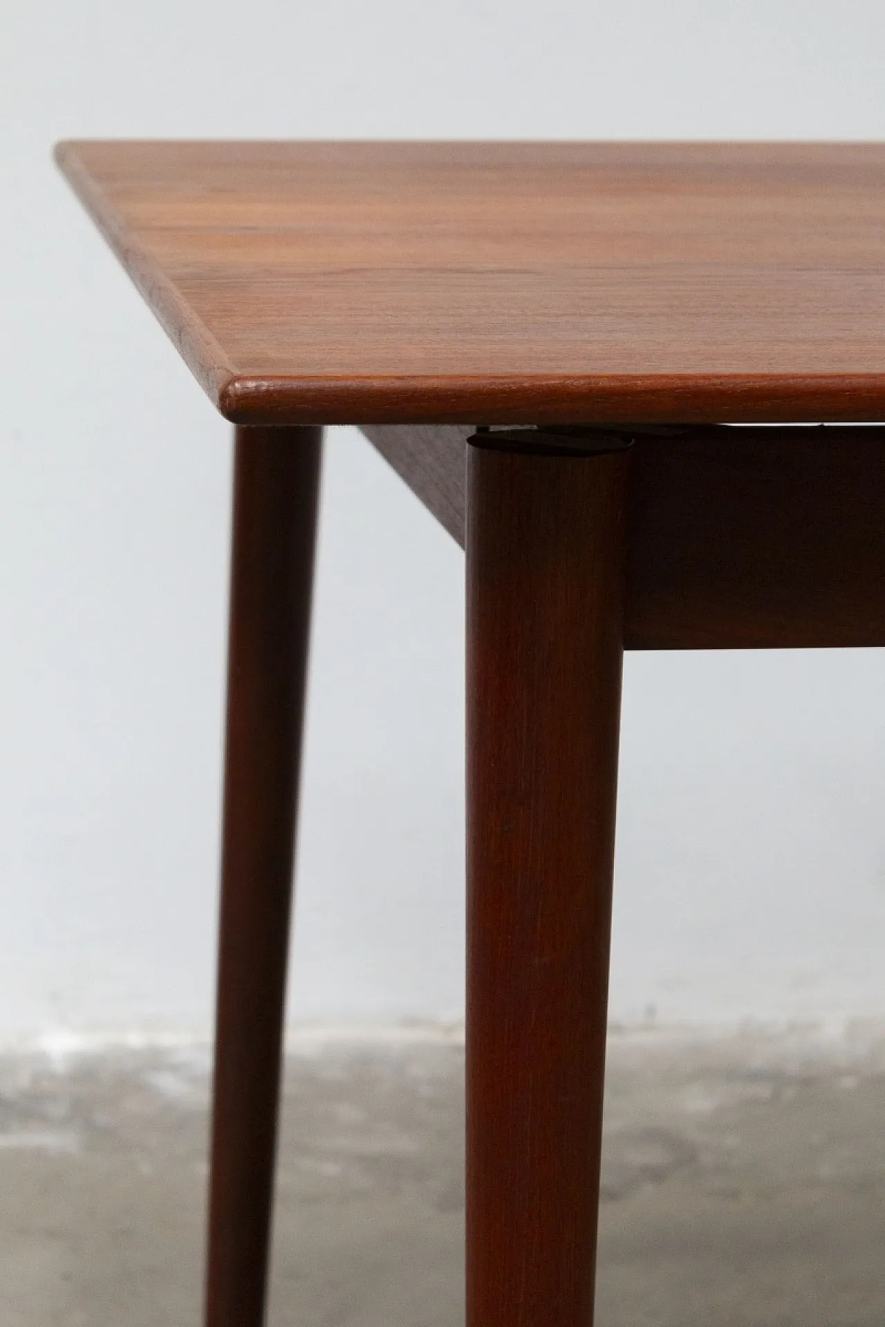 Scandinavian teak dining table by Hvidt & Nielsen, 1950s 2