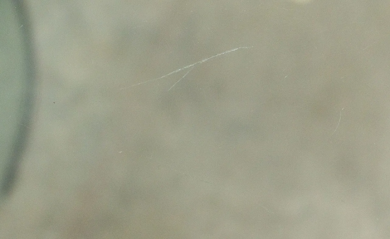 Oval glass table by Fiam, 1980s 10