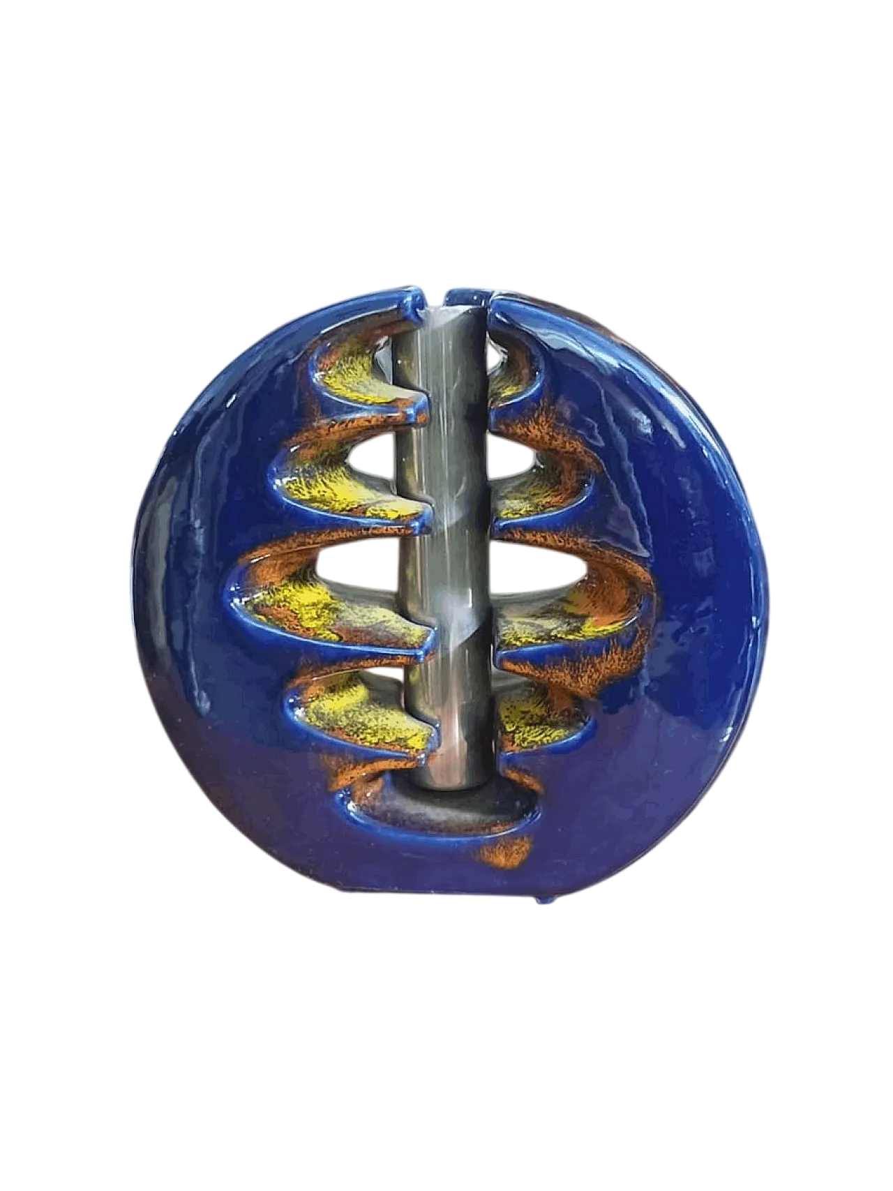 Vaso Space Age di Bertoncello Ceramiche d'Arte, anni '70 5