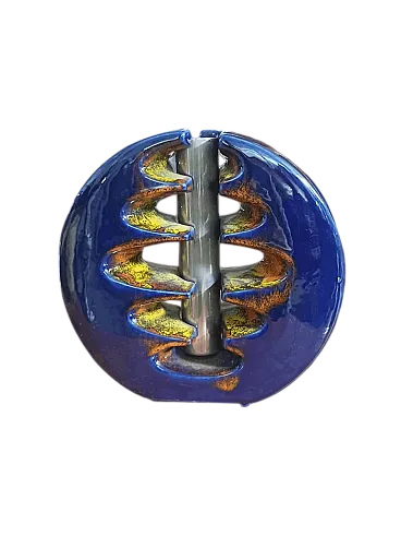Vaso Space Age di Bertoncello Ceramiche d'Arte, anni '70