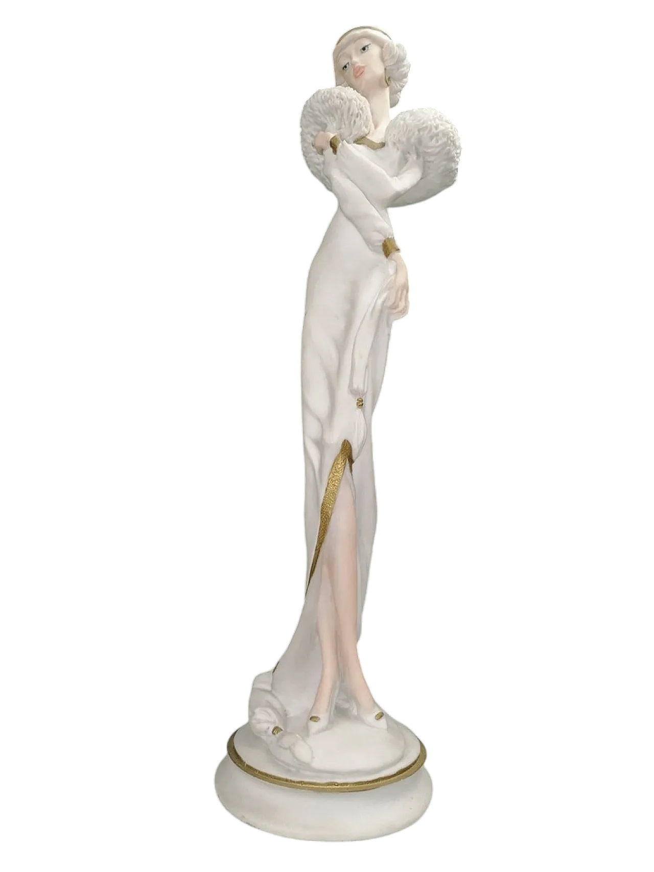 Madame, statua in ceramica, anni '70 6