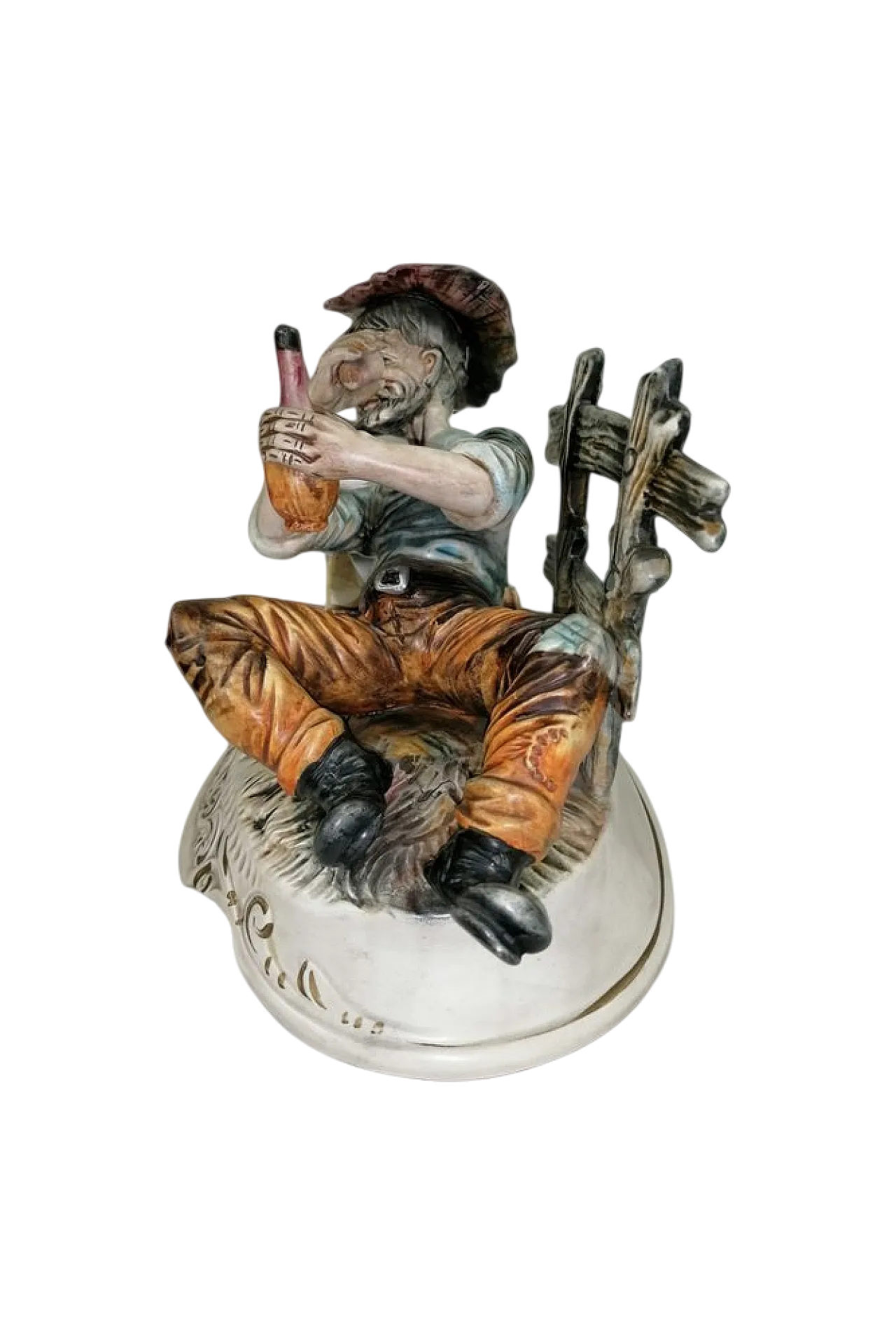 Statua di ubriaco di Capodimonte, anni '60 7