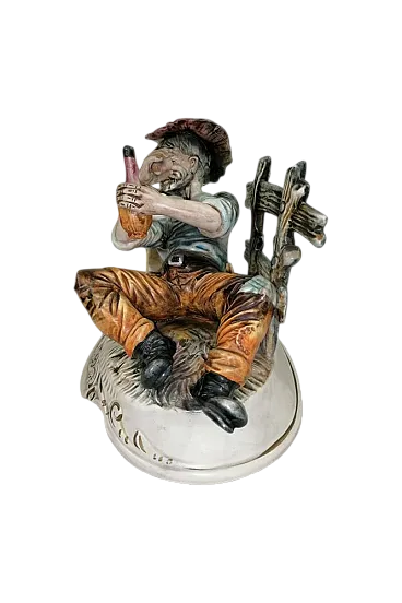 Statua di ubriaco di Capodimonte, anni '60