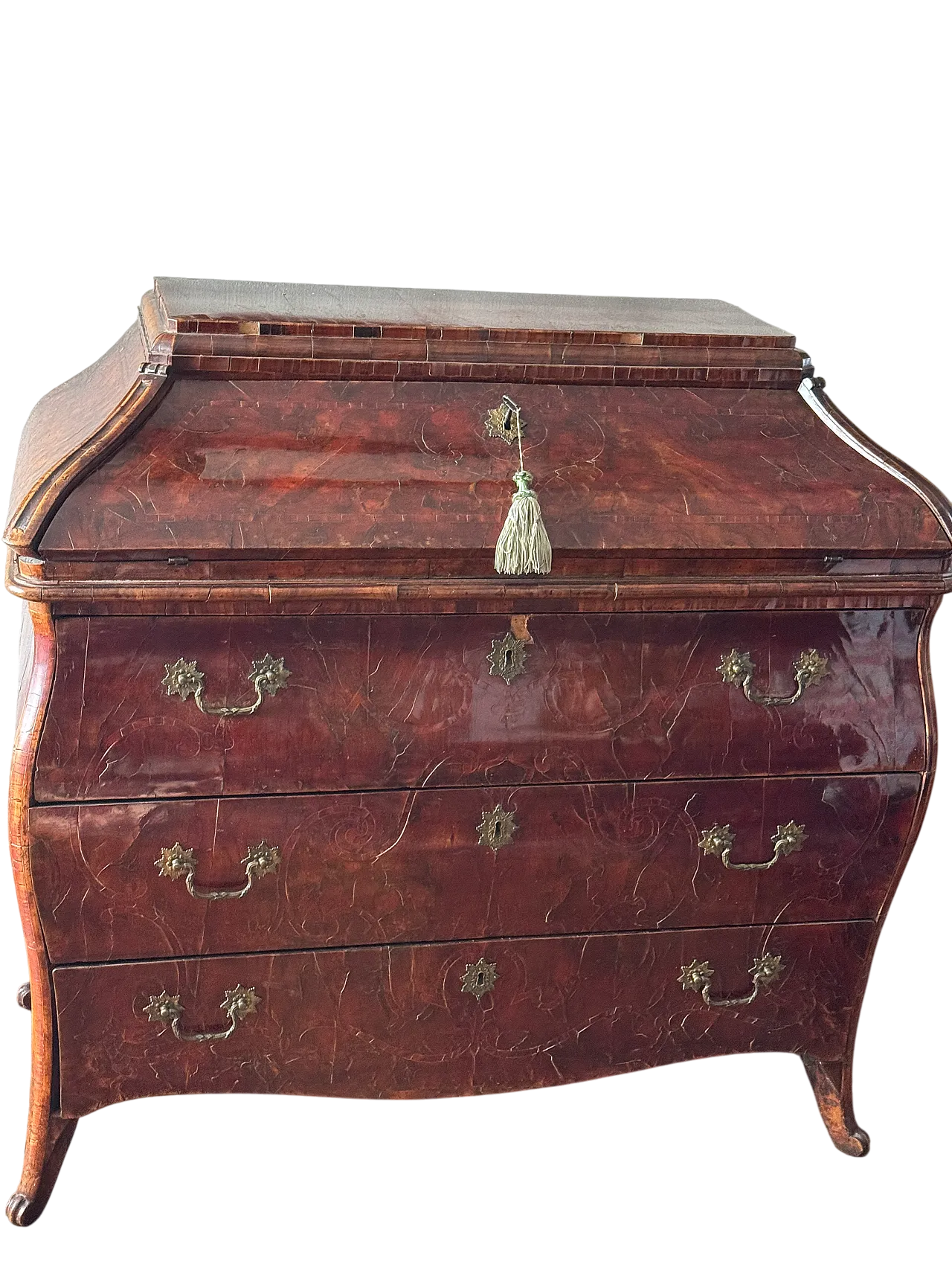 Trumeau in rose wood, 18th century 11